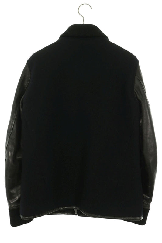 ISAMUKATAYAMA BACKLASH Wool Leather Jacket Black Size L