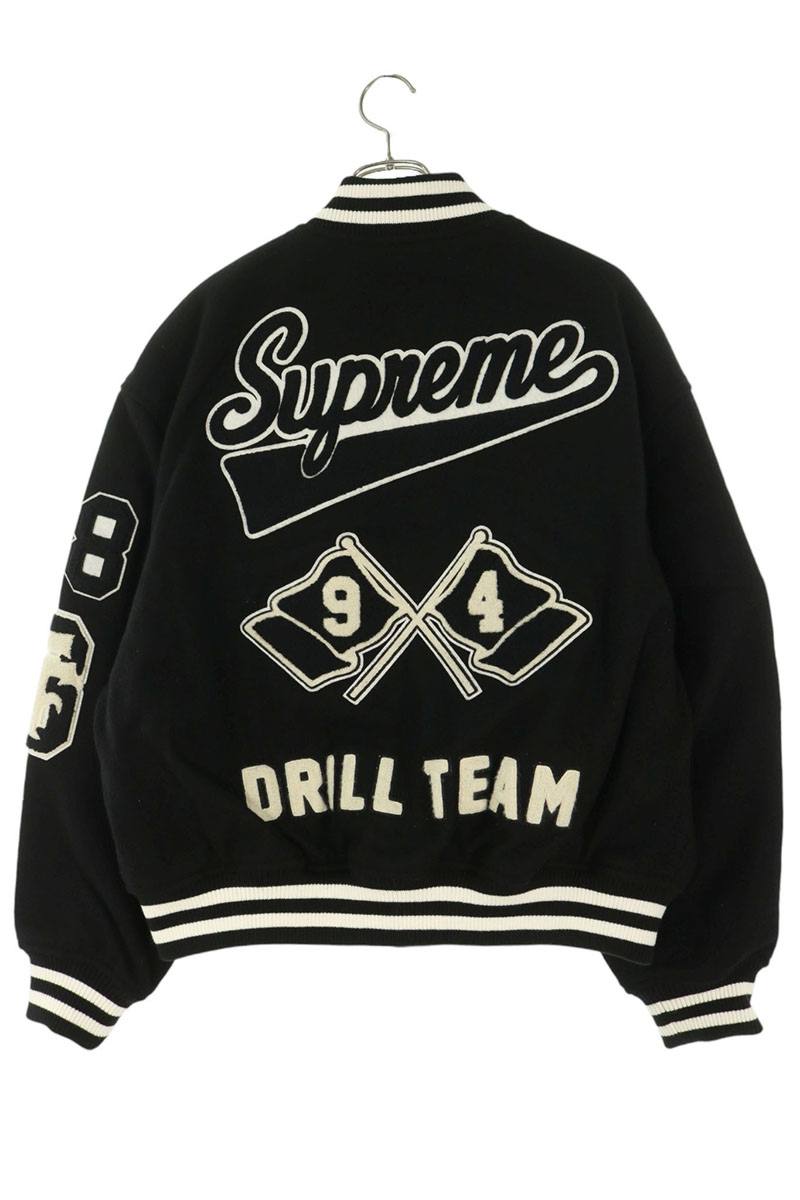 SUPREME 25AW Drill Team Varsity Jacket Size M