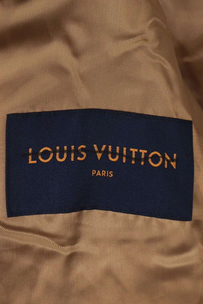 LOUISVUITTON 23SS Music Line Tuxedo Jacket Beige Size 50