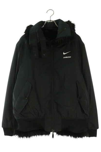 AMBUSH x Nike Logo Reversible Fur Jacket Multi Size L