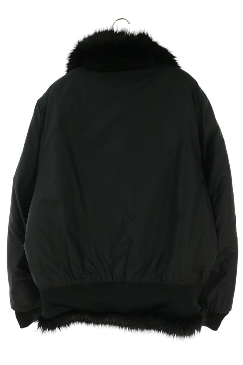 AMBUSH x Nike Logo Reversible Fur Jacket Multi Size L