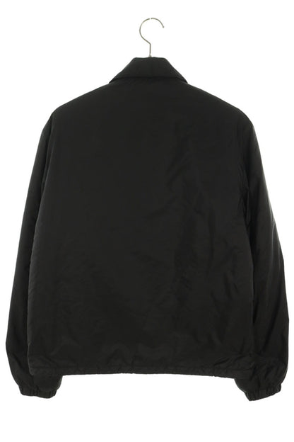 PRADA Re-Nylon Triangle Logo Jacket Black Size 46