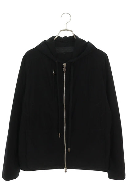 Chrome Hearts Nylon Double Zip Hooded Jacket Size L