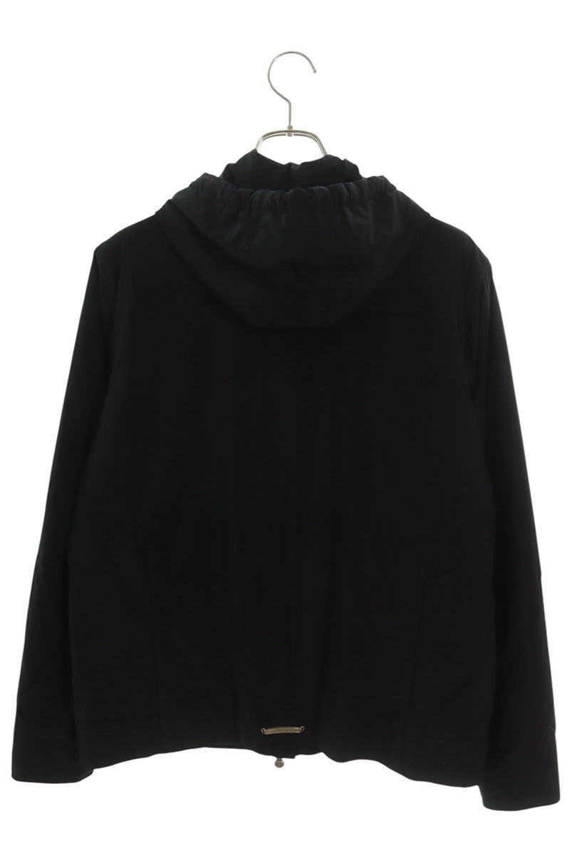Chrome Hearts Nylon Double Zip Hooded Jacket Size L