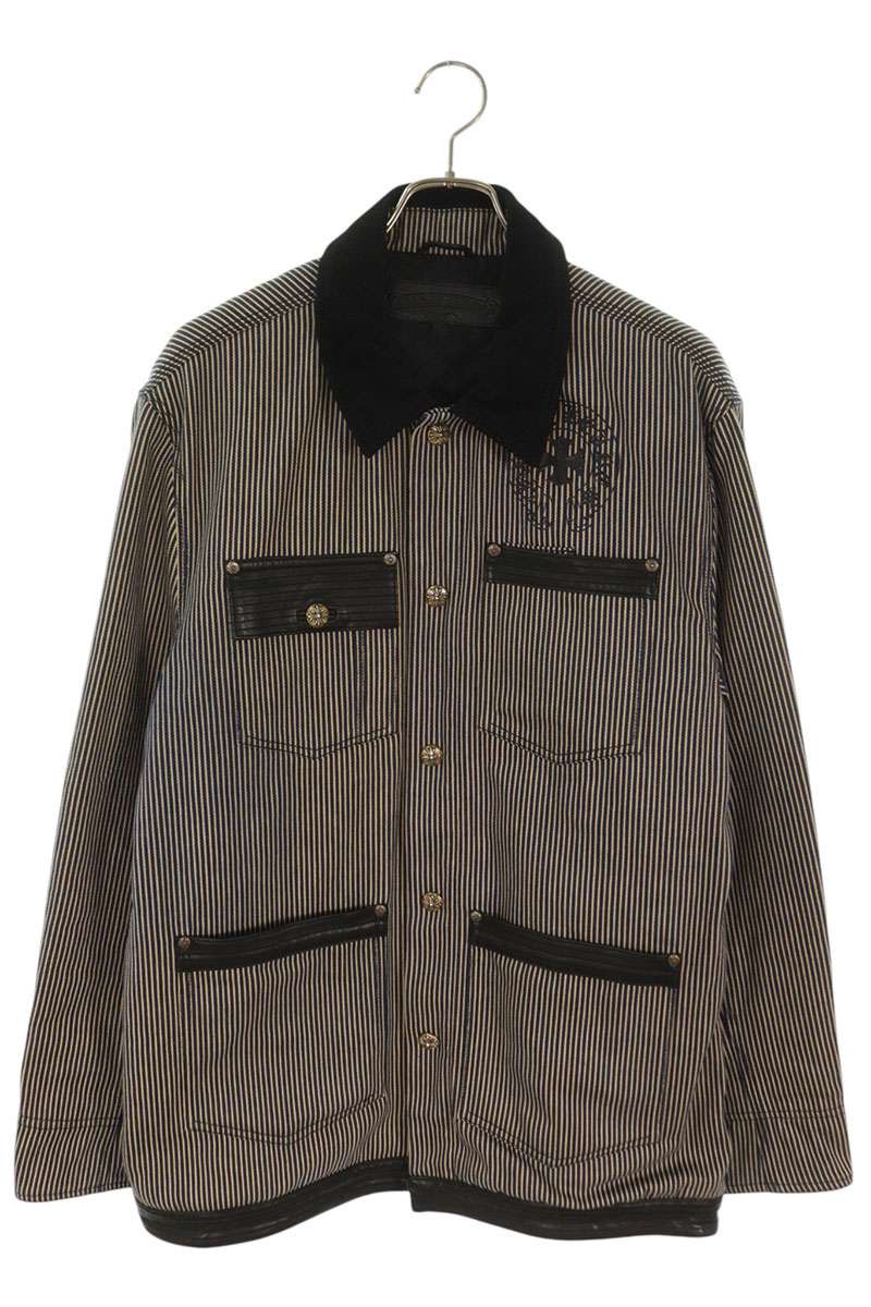 Chrome Hearts SOAP ON A ROPE Leather Hickory Jacket Size L