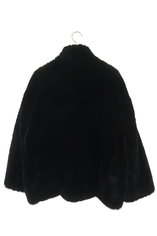 CULLNI Eco-Fur Zip-Up Jacket Black Size 1