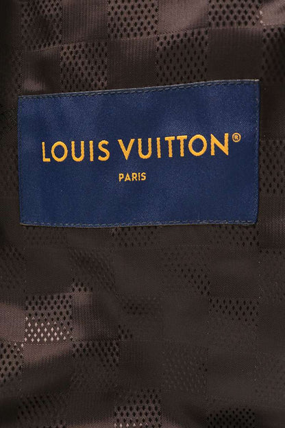 LOUISVUITTON 25AW Damier Mink Fur Zip Jacket Size 60