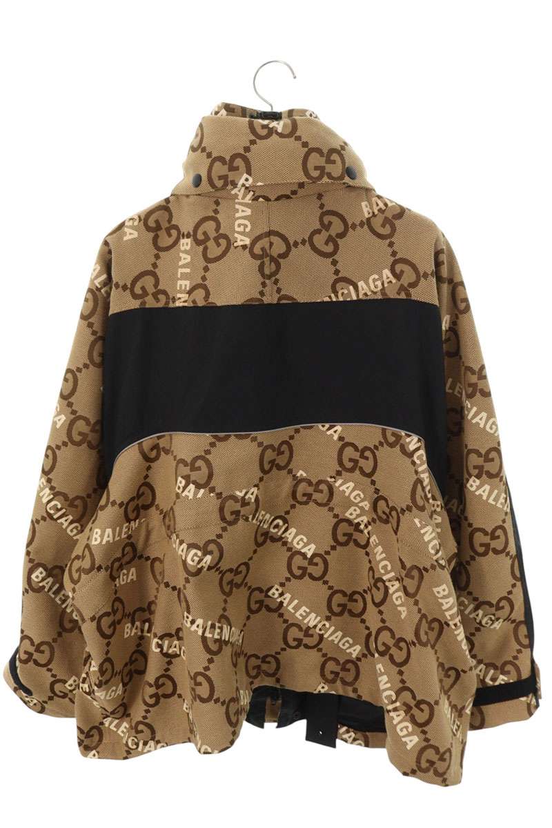 BALENCIAGA 21AW Hacker Project Gucci Logo Jacket Size 50