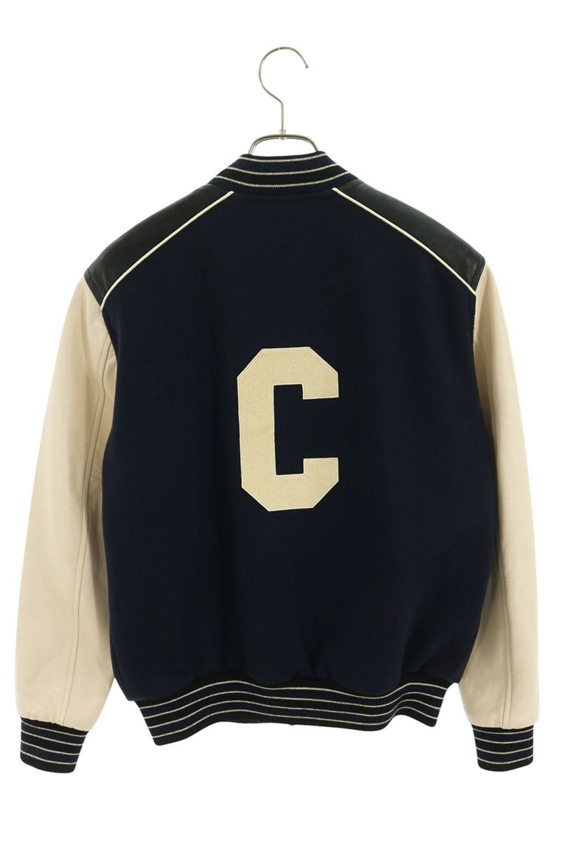 CELINE 2V56D896C Logo Patch Classic Teddy Jacket Size 44