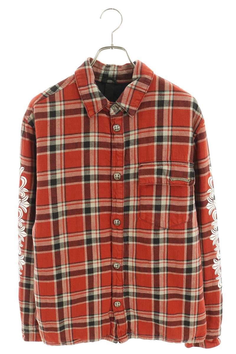 Chrome Hearts WORKN JNKYD PLD Plaid Print Jacket Size L