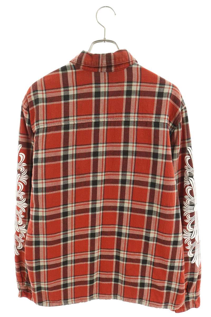 Chrome Hearts WORKN JNKYD PLD Plaid Print Jacket Size L