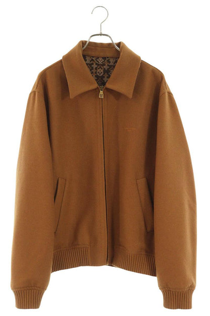LOUISVUITTON 26SS Brown Double Face Wool Blouson Size 50