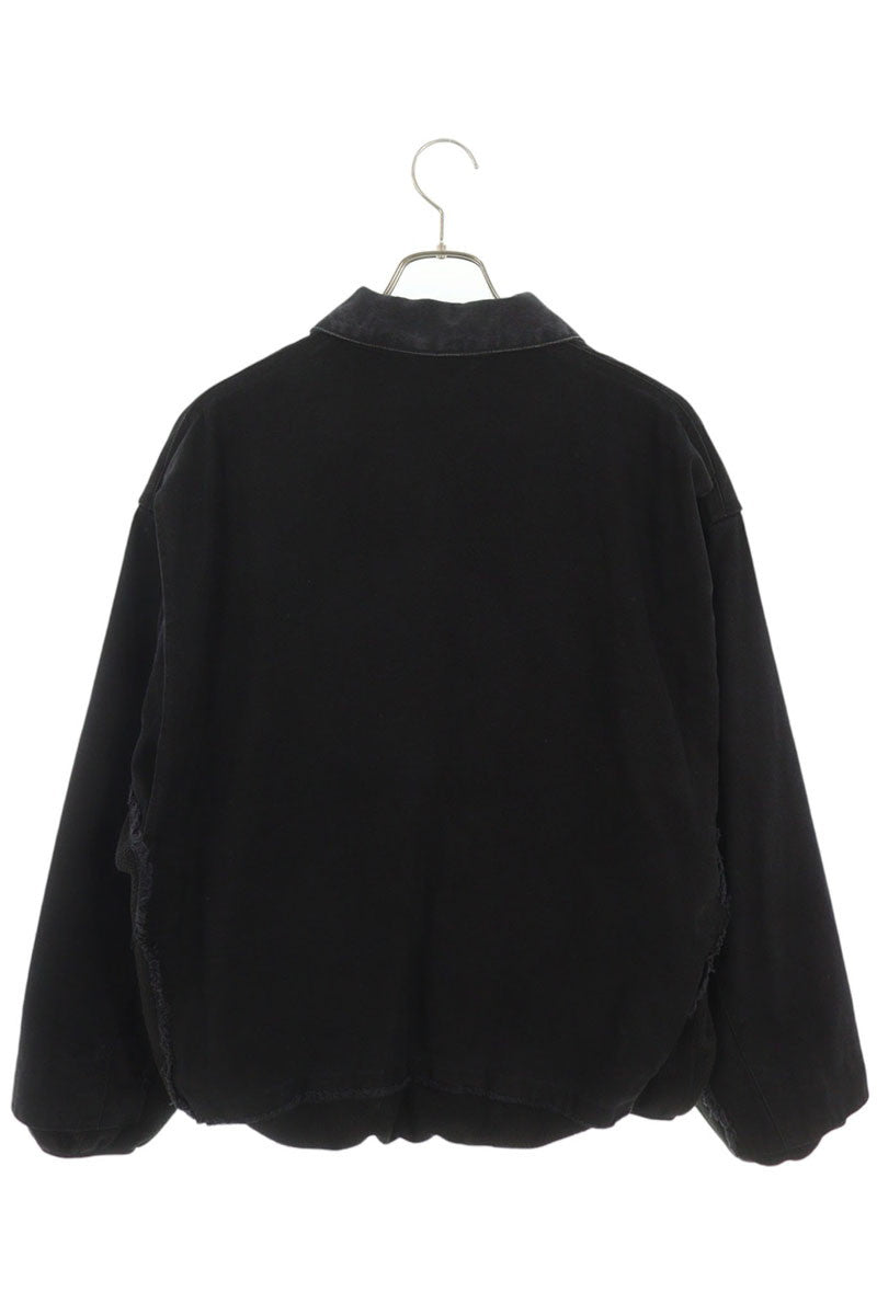 YOKE 26SS Fleece Panel Zip Work Jacket Black Size 3