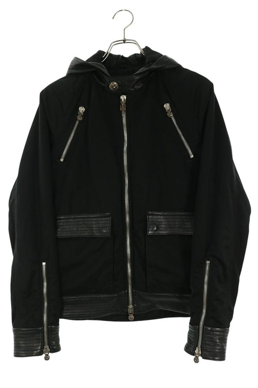 Chrome Hearts DEGENERATE Dagger Zip Jacket Black Size S