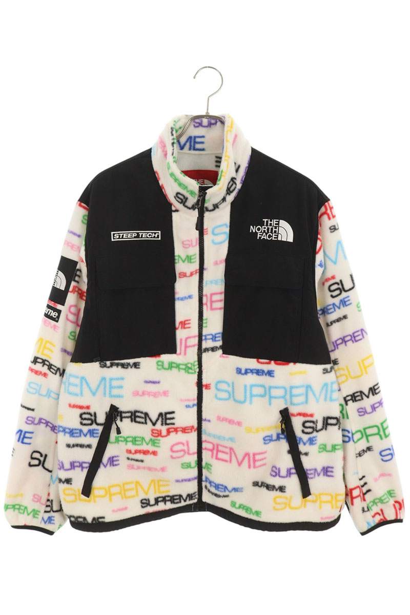 THE NORTH FACE x SUPREME 21AW x TNF Steep Tech Fleece Jacket White Size L