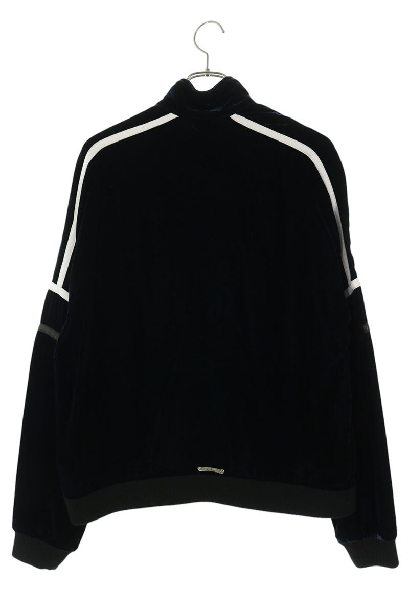 Chrome Hearts Velvet Logo Embroidered Track Jacket Size M