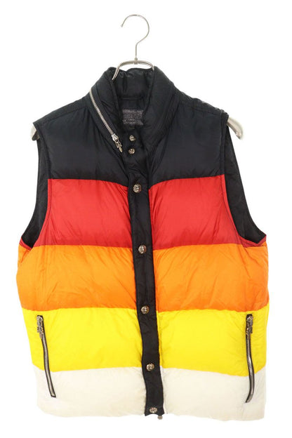 Chrome Hearts STIFF VEST Cross Ball Button Vest Black Size L