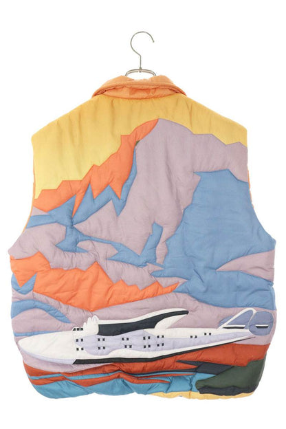 House of Errors Graphic Down Vest Size XL