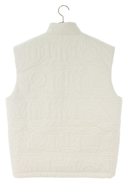 LOUISVUITTON Quilted Snow Down Vest White Size S