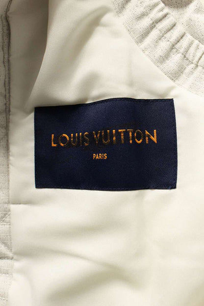 LOUISVUITTON Quilted Snow Down Vest White Size S