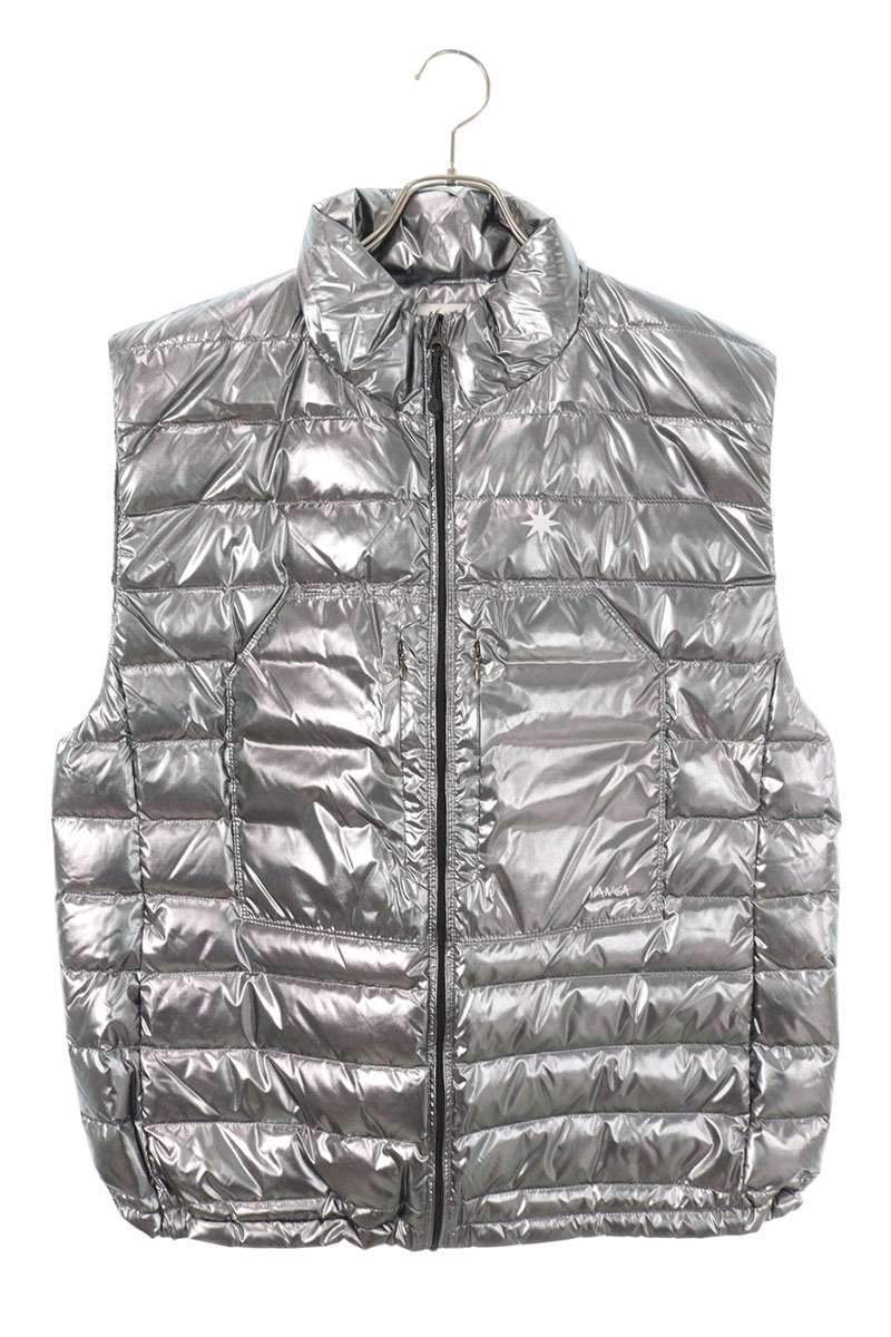 NANGA ULTILIGHT DOWN VEST PACKABLE Silver Size XL