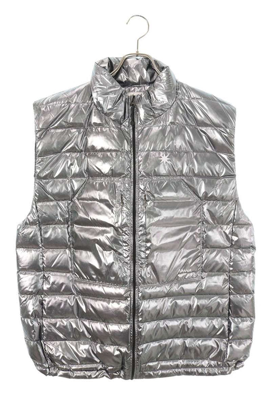 NANGA ULTILIGHT DOWN VEST PACKABLE Silver Size XL