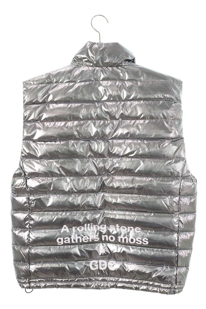 NANGA ULTILIGHT DOWN VEST PACKABLE Silver Size XL