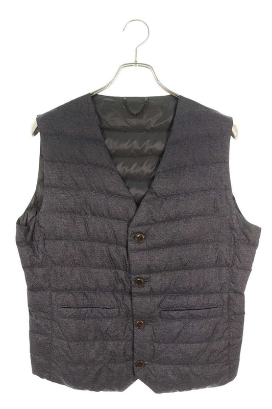 MooRER Down Vest Gray Size 48