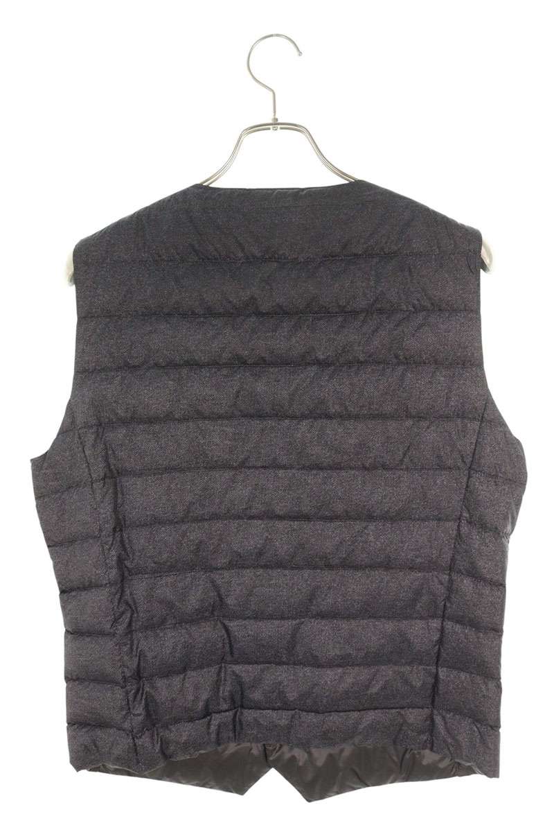 MooRER Down Vest Gray Size 48