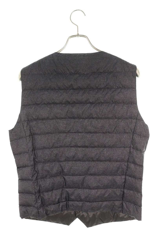 MooRER Down Vest Gray Size 48