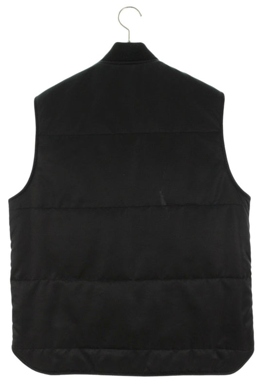 Heron Preston Logo Patchwork Down Vest Black Size S
