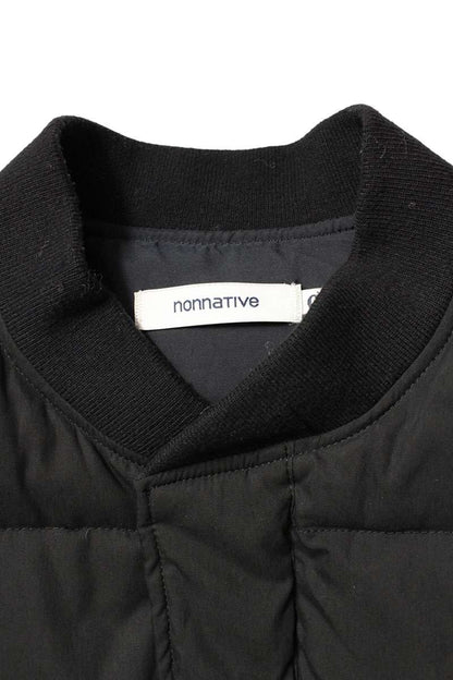 nonnative Hiker Down Vest Cotton Nylon Black Size XS