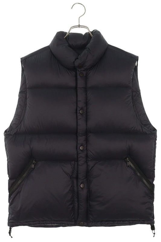 Nonnative x MINEDENIM Leather Down Vest Black Size 2