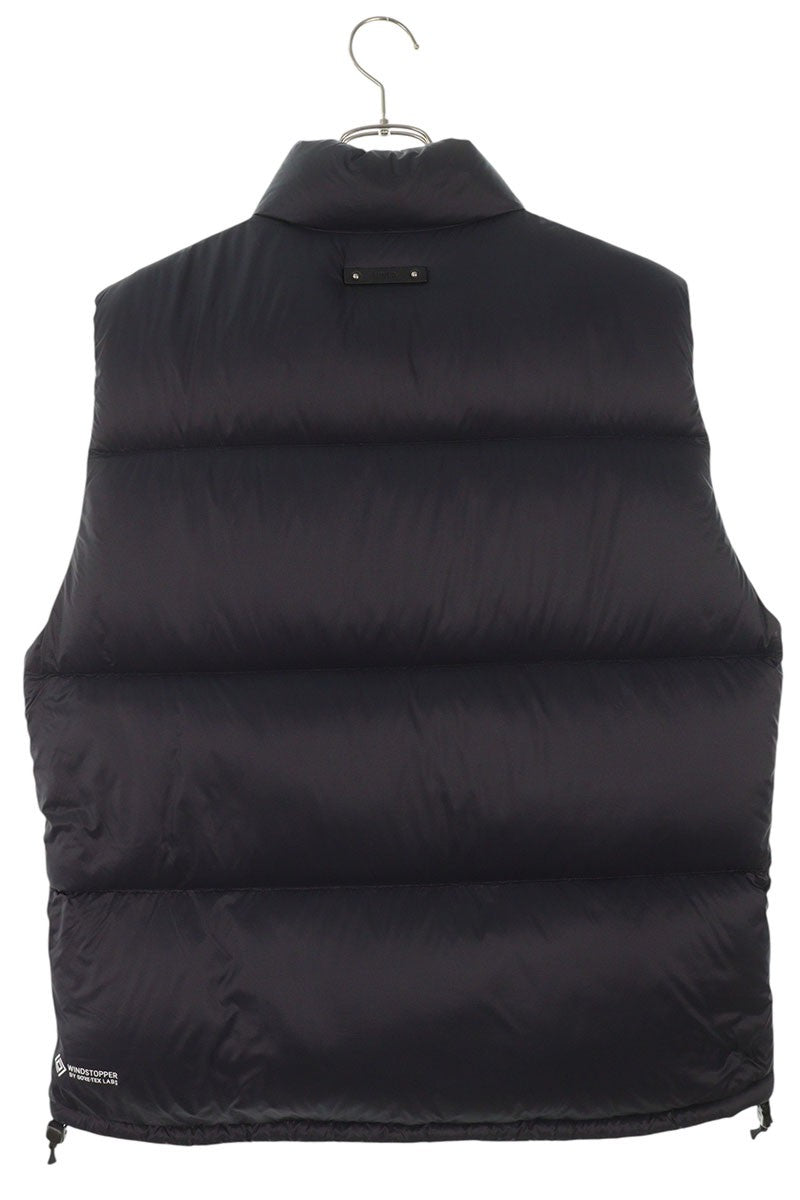 Nonnative x MINEDENIM Leather Down Vest Black Size 2