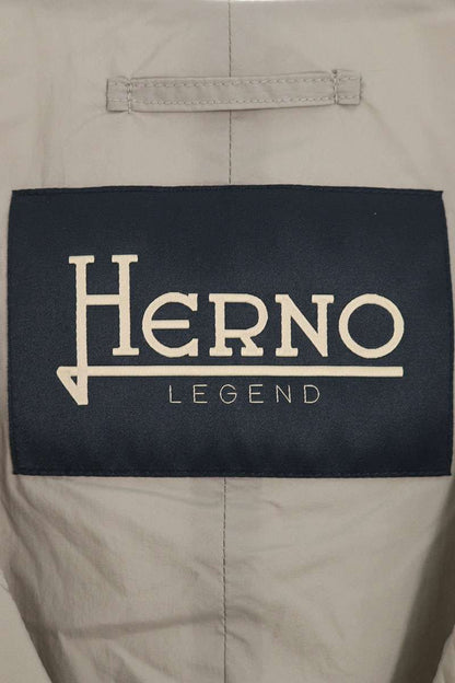 HERNO Nylon Inner Down Vest Gray Size L