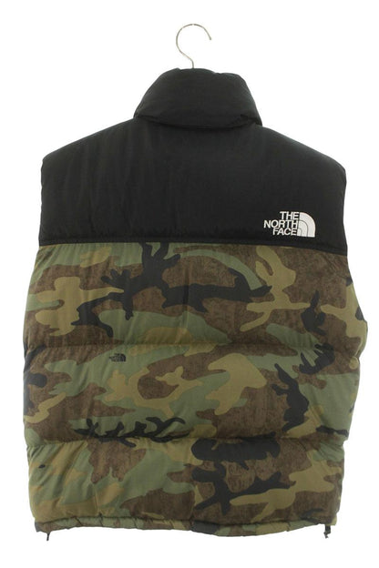 THE NORTH FACE Nuptse Camo Down Vest Green Size M