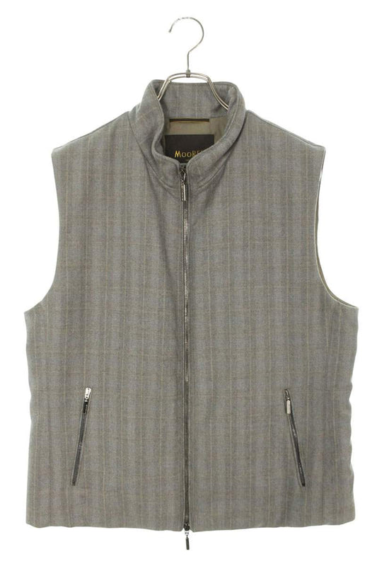 MooRER Cashmere Wool Down Vest Gray Size L