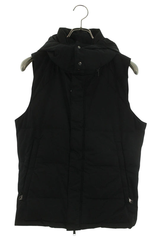 wjk Hooded Nylon Down Vest Black Size M