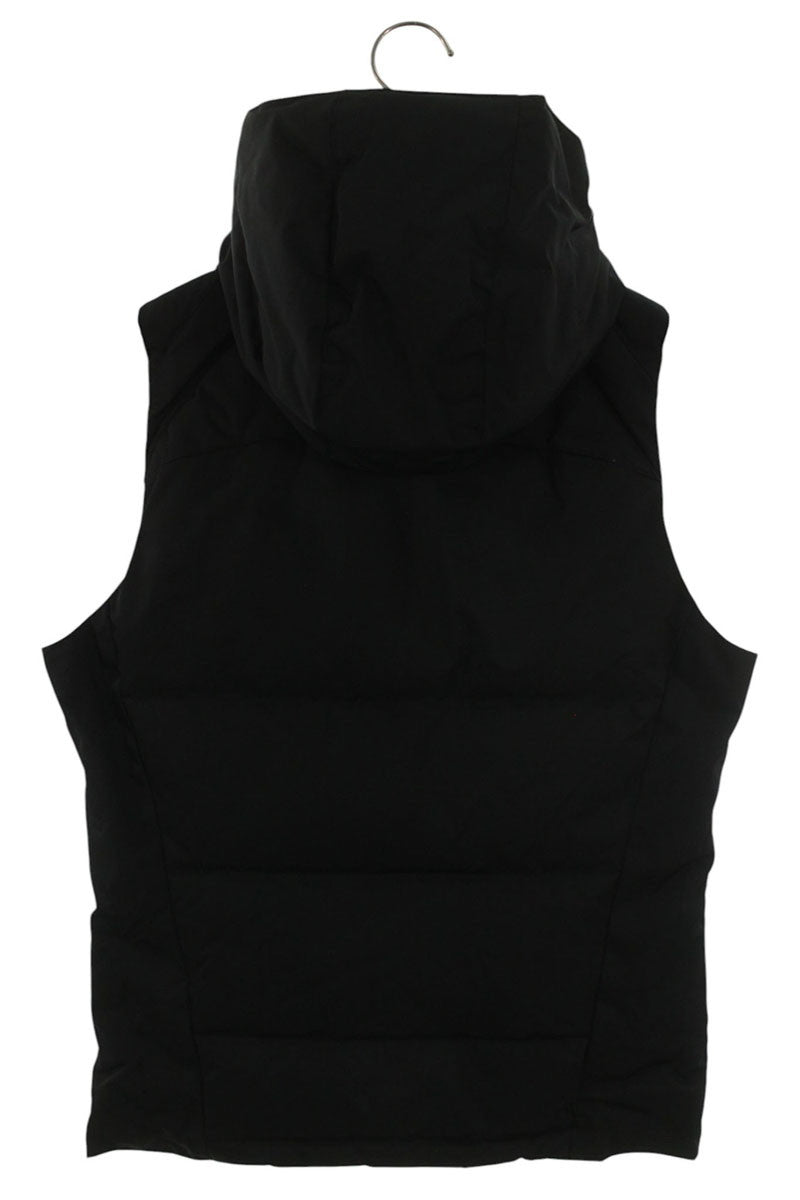 wjk Hooded Nylon Down Vest Black Size M