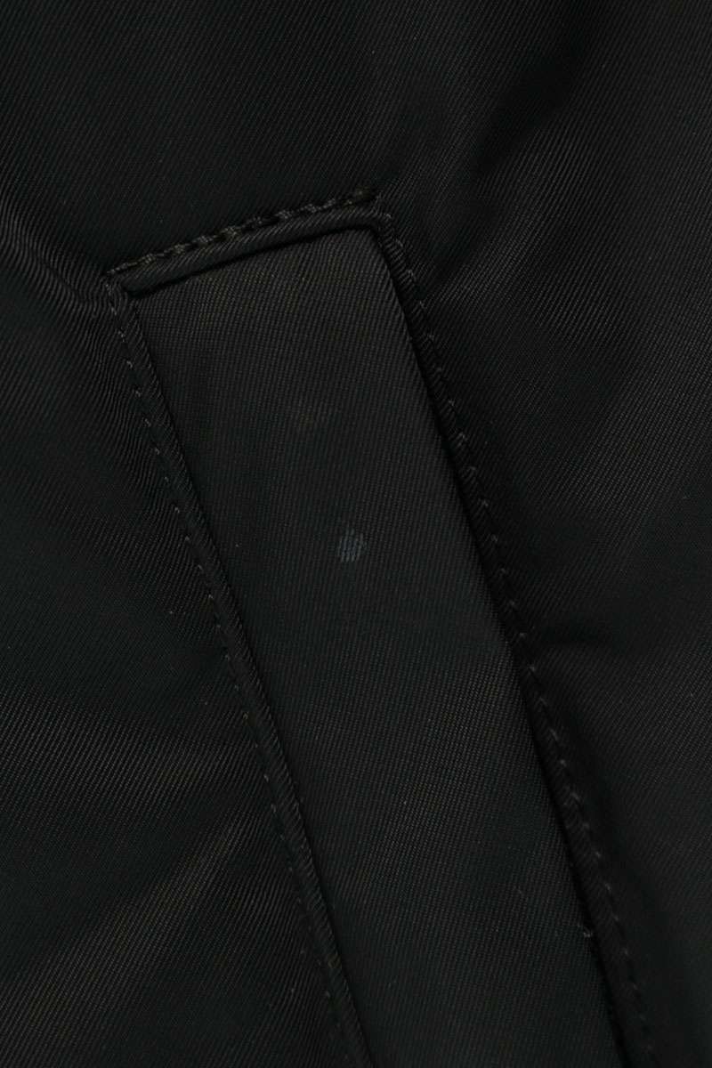 wjk Hooded Nylon Down Vest Black Size M