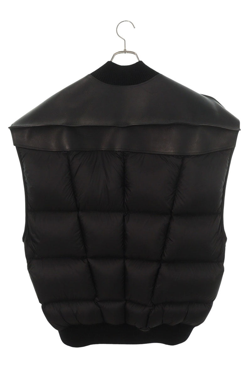 Rick Owens 23AW JUMBO FLIGHT VEST Down Black Size 46