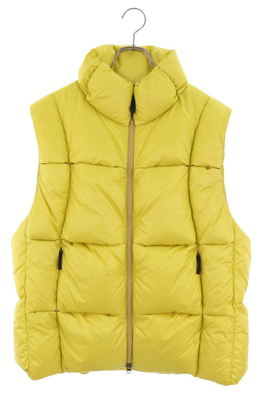 Goldwin 0 Nylon Down Vest Yellow Size 4
