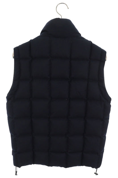 MONCLER TENAY Wool Down Vest Navy Size 2