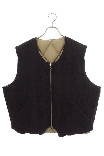 STUSSY Python Reversible Down Vest Multi Size L