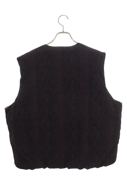 STUSSY Python Reversible Down Vest Multi Size L