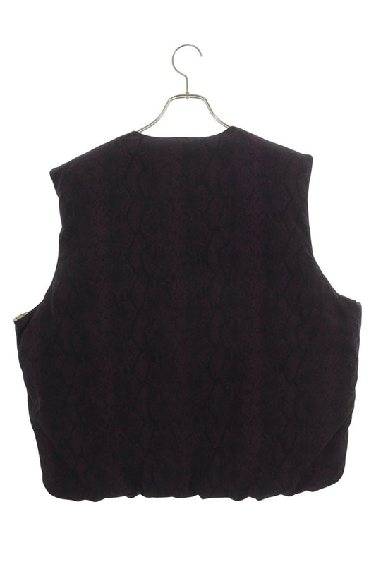 STUSSY Python Reversible Down Vest Multi Size L