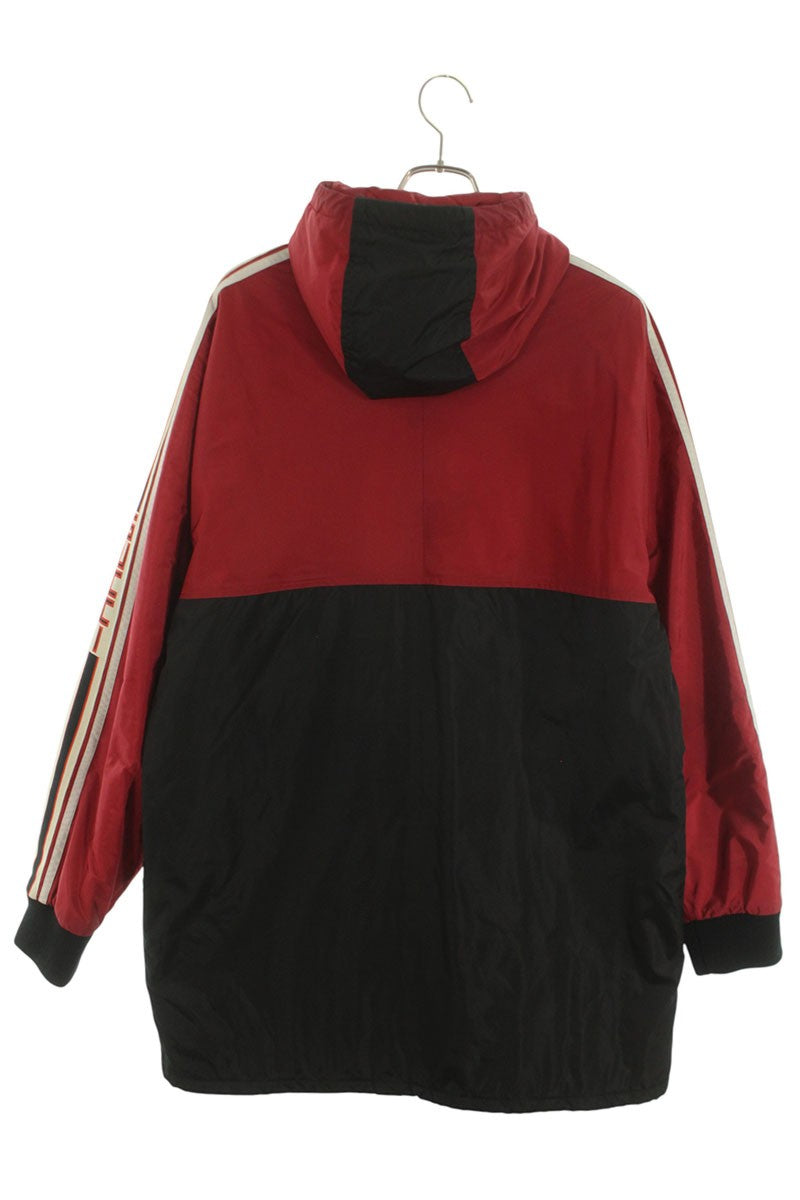 GUCCI Arm Logo Nylon Jacket Red Size L