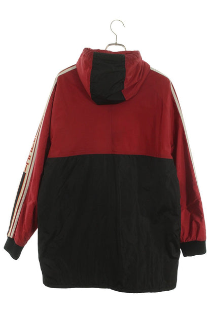 GUCCI Arm Logo Nylon Jacket Red Size L