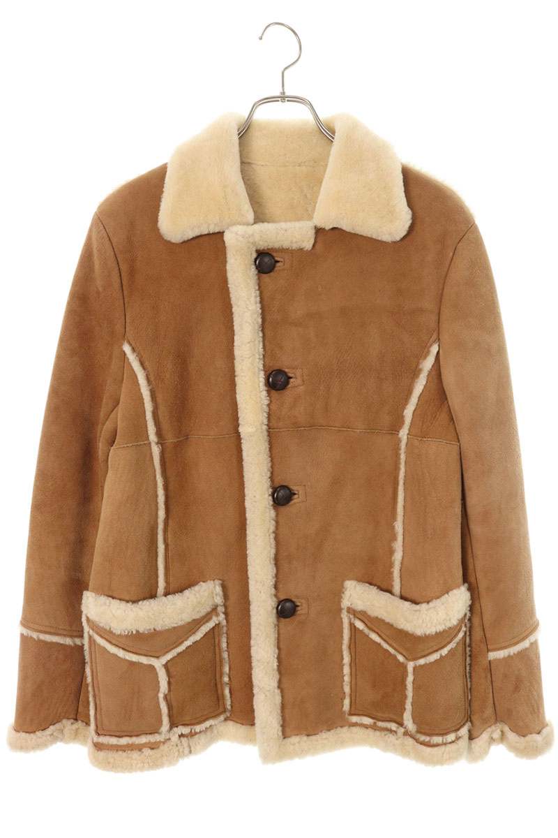 uniform experiment Mouton Jacket Brown x Beige Size M