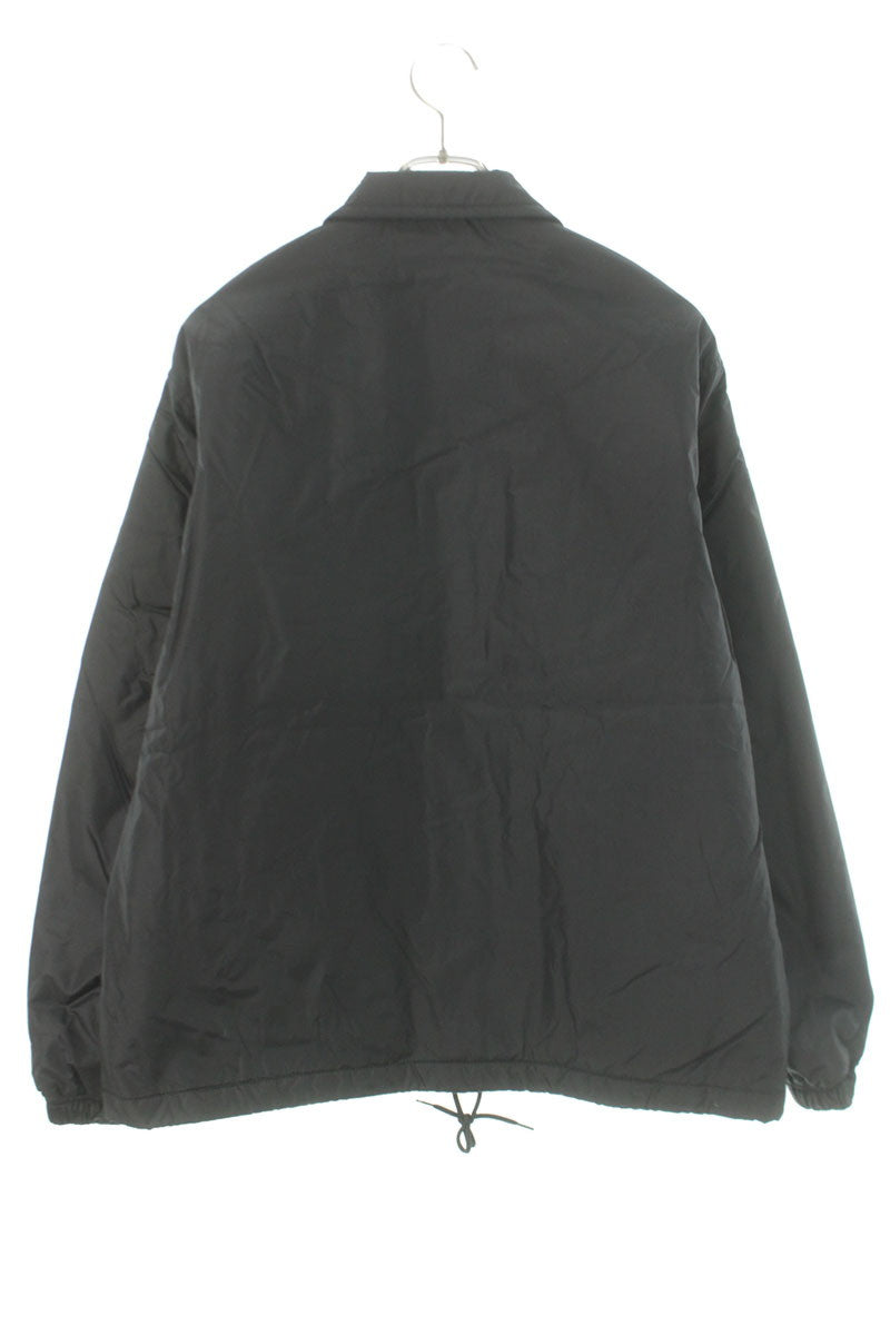SEQUEL 24AW Logo Embroidered Nylon Jacket Black Size L